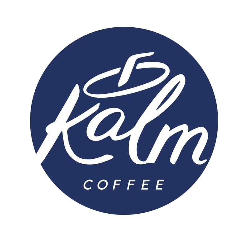 โลโก้ Kalm Coffee
